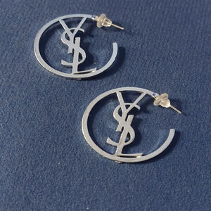 Women's Silver Hoop Earrings